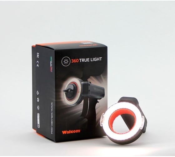 Светодиодный фонарик WALCOM True Light для крепления на краскопульт 60172
