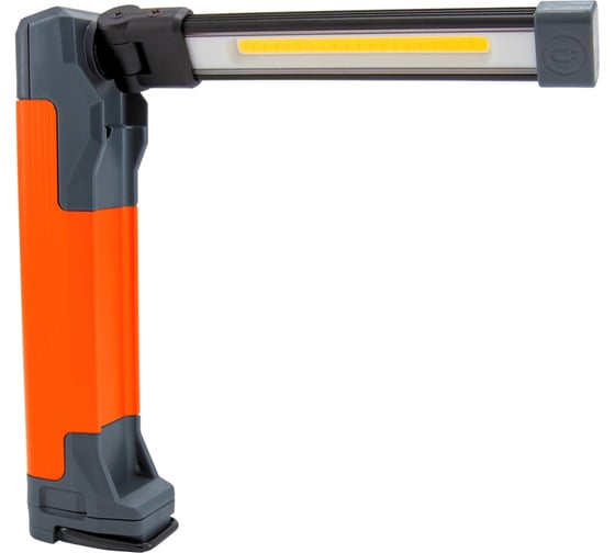 Фонарь ЯРКИЙ ЛУЧ OPTIMUS ACCU Fold 240  многофункц. COB 240лм+SMD 160лм, 4реж., магн/крюк, 1200mAh 4606400106272