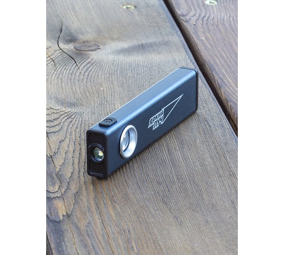Фонарь ЯРКИЙ ЛУЧ XS -200 "Scout Mini" SMD 200лм, 3 реж, клипса/магнит, Li-Po 800mAh 4606400106319