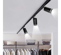 Светильник Jazzway трековый PTR 38 под лампу GU10 BL 230В IP20 для диммируемый ламп черный 5052277