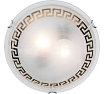 Настенно-потолочный светильник Мелодия Света R4001-2W-300 WT+GD 000040381