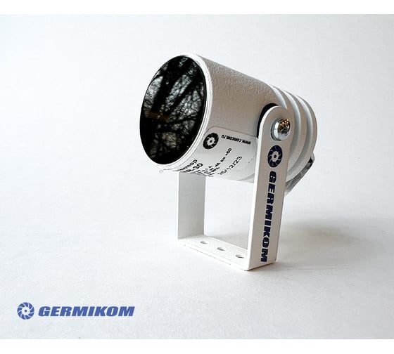 Миниатюрный ИК прожектор для видеонаблюдения GERMIKOM 1.2Вт IP66 MR-20 1