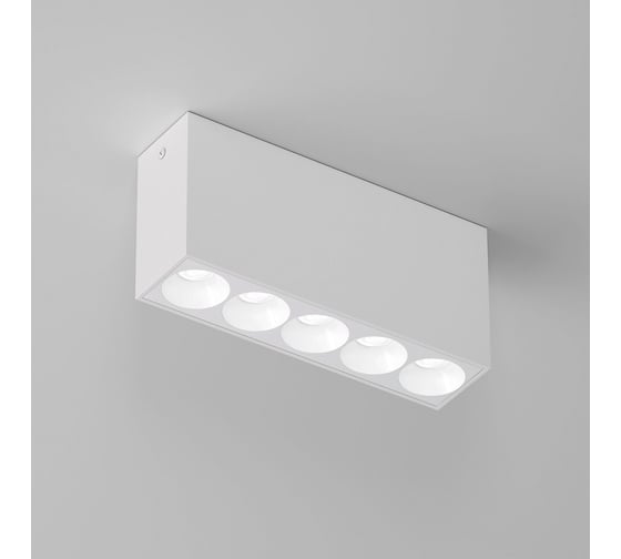 Светильник потолочный светодиодный Elektrostandard 10W 4000K Block 25108/LED белый a066991