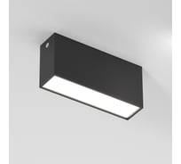 Светильник потолочный светодиодный Elektrostandard 10W 4000K Block 25109/LED черный a066997