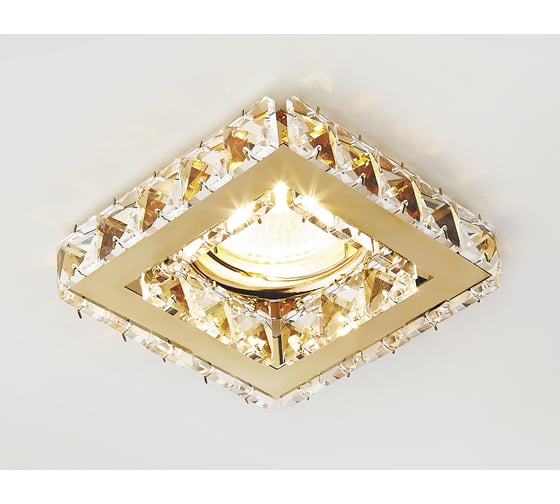 Встраиваемый точечный светильник Ambrella Light STANDARD SPOT K110 CL/G