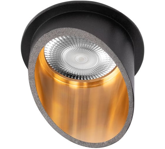 Встраиваемый светильник LOFT IT Limit 10343/A Black Gold