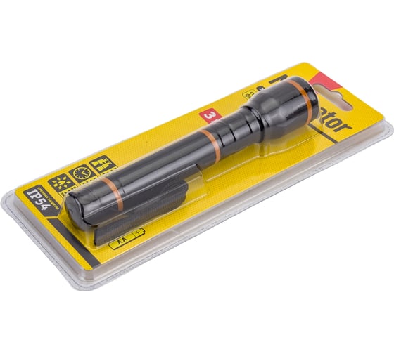 Фонарь Navigator, NPT-CM09-2AA, аллюминий, 1LEDx3Вт, три режима 71589