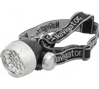 Фонарь Navigator, NPT-H01-3AAA, налобный, 4 режима, 25LED 94946 16287762