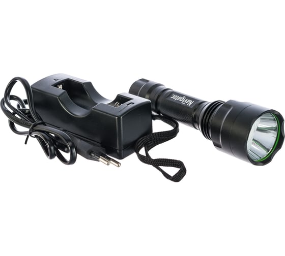 Фонарь Navigator, NPT-P03-18650, алюминий, профессиональный, 1 CREE ...