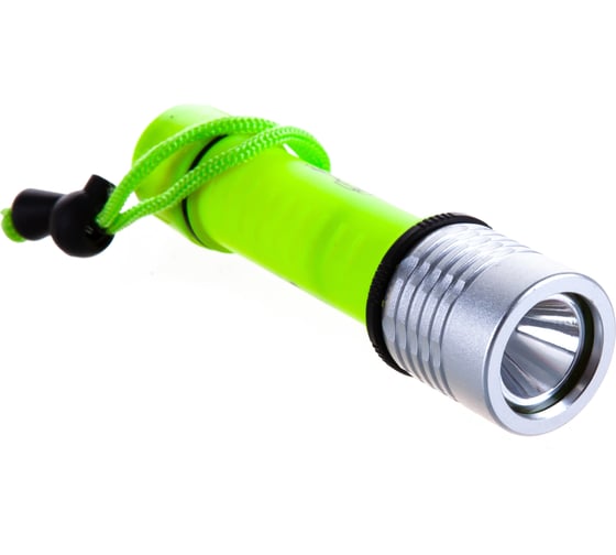 Фонарь Navigator, NPT-R09-3AAA, пластик+резина, 1LED, 3Вт, 3 режима, желтый 61436