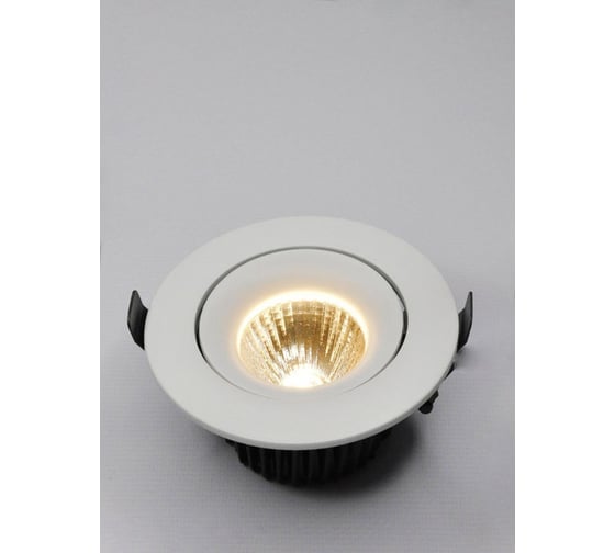 Светильник светодиодный встраиваемый Elvan 006R-7W-3000K-Wh белый VLS-006R-7W-WW-Wh