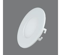 Светильник светодиодный встраиваемый Elvan 102R-3W-3000K-Wh комплект 5 штук VLS-102R-3W-WW-Wh 5шт.