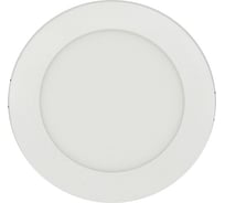 Светильник светодиодный встраиваемый Elvan 102R-6W-3000K-Wh комплект 5 штук VLS-102R-6W-WW/5шт