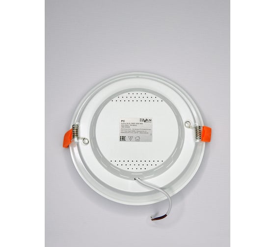 Светильник светодиодный встраиваемый Elvan 106R-18W-3000K-Wh VLS-106R-18W-WW-Wh