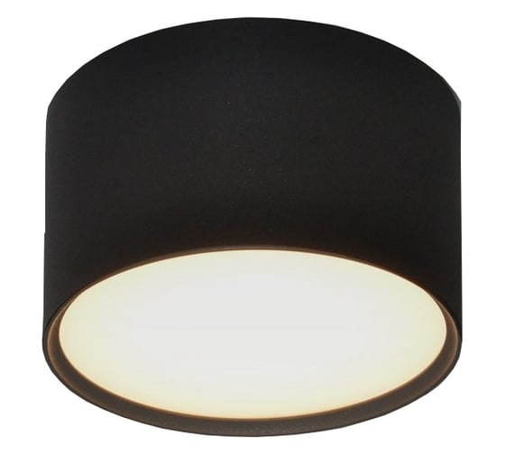 Светильник светодиодный накладной Elvan 2337-6W-3000-Bk черный NLS-2337-6W-WW-Bk 1