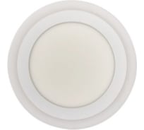Светильник светодиодный накладной Elvan 500RD-18/6-Wh белый 500-RD-18+6 White