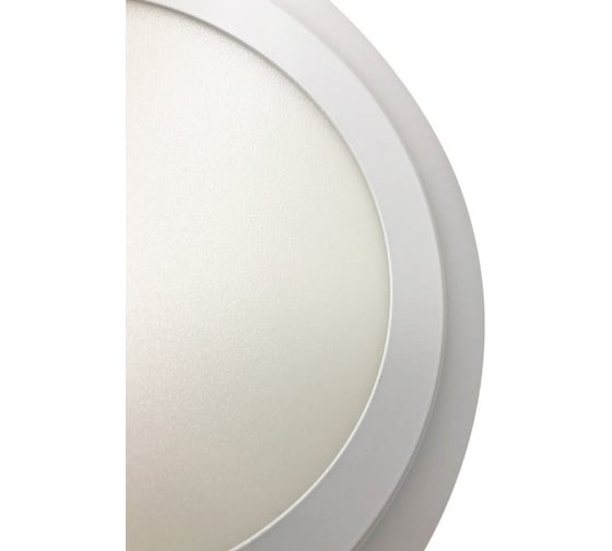 Светильник светодиодный накладной Elvan 500RD-18/6-Wh белый 500-RD-18+6 White