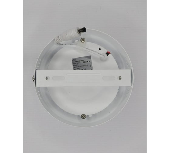 Светильник светодиодный накладной Elvan 702R-6W-4000K-Wh круглый белый NLS-702R-6W-NH-Wh