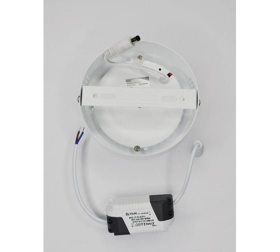 Светильник светодиодный накладной Elvan 702R-6W-4000K-Wh круглый белый NLS-702R-6W-NH-Wh