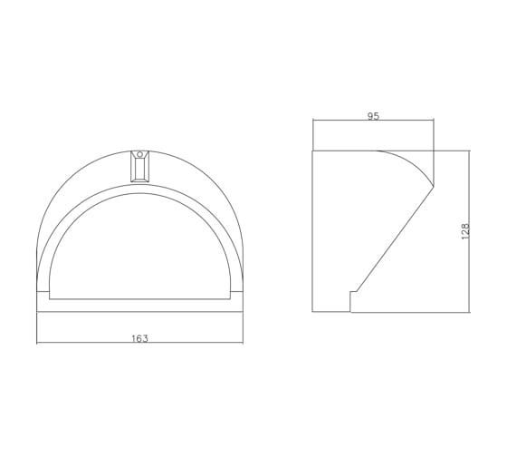 Уличный светильник Arte Lamp A2801AL-1BK