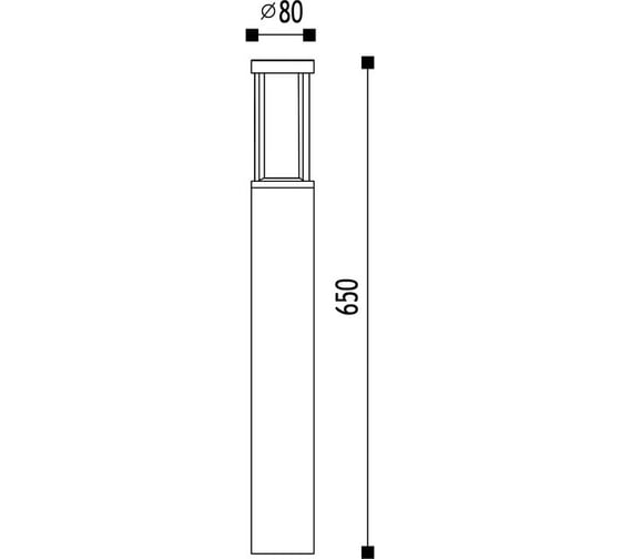 Светильник светодиодный уличный Elvan 1513-11,5W-3000K-Gr PJ-1513/1-11,5W-WW-Gr