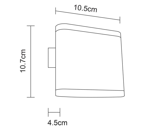 Уличный светильник Arte Lamp A8153AL-2GY