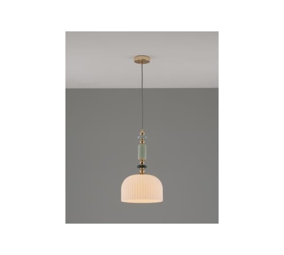 Светильник подвесной Moderli Charm, золотой, голубой, зеленый, белый V10903-P