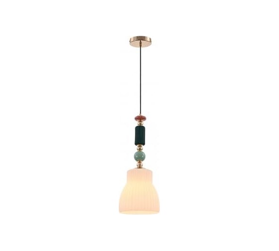 Светильник подвесной Moderli Charm, золотой, розовый, зеленый, белый V10904-P 1