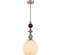 Светильник подвесной Moderli Charm, золотой, розовый, зеленый, голубой, белый V10902-P