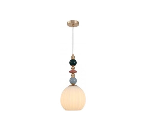 Светильник подвесной Moderli Charm, золотой, розовый, зеленый, голубой, белый V10902-P 1