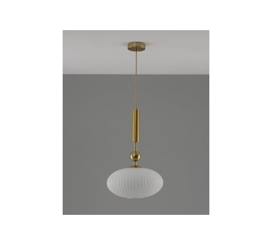 Светильник подвесной Moderli Creamy, бронзовый, белый V10912-P