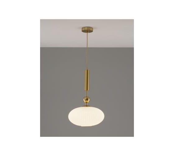 Светильник подвесной Moderli Creamy, бронзовый, белый V10912-P