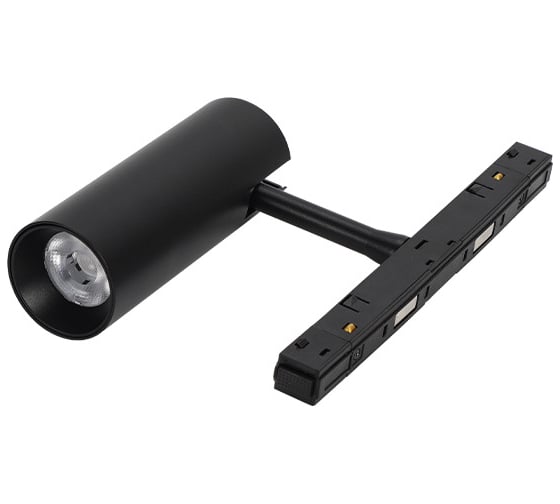 Трековый светильник-спот aax.tech Tube 20Вт, 65x160mm, 24dgree, черный, DC48V, 3000K AAX-Tube-65/20-48-B