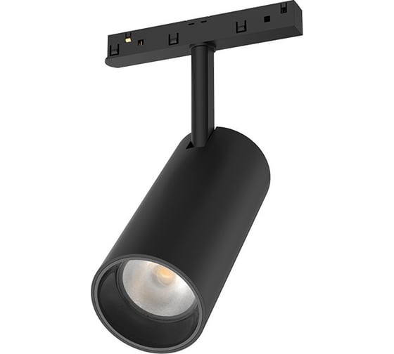 Трековый светильник-спот aax.tech Tube 20Вт, 65x160mm, 24dgree, черный, DC48V, 3000K AAX-Tube-65/20-48-B