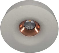 Светильник светодиодный встраиваемый Elvan 110223D-4,2W-3000K-MlCo молочный+медь 110223D-4.2W-WW-MlCo