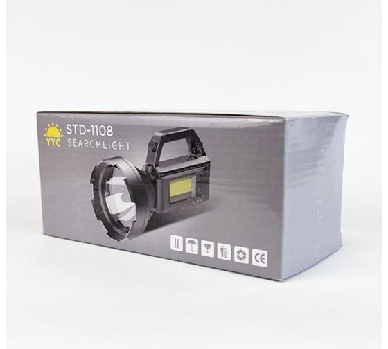 Аккумуляторный фонарь Мир Крепежа STD-1108 1 шт ЦБ-00096792
