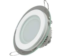 Светильник светодиодный встраиваемый Elvan 705R-6W-3000K-Wh комплект 5 штук VLS-705R-6W-WW-Wh/5штук