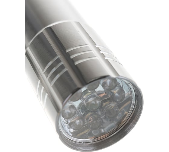 Фонарь Navigator, NPT-CM07-3АAA, алюминий, 9LED, блистер 94928