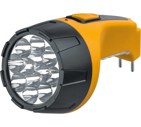Фонарь Navigator, NPT-CP05-ACCU, пластик, 22LED, прямой, зарядка, аккумулятор 4В, 900мАч 94953