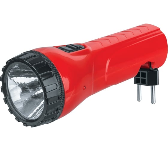 Фонарь Navigator NPT-CP20-ACCU, пластик, 1LED, прямой, зарядка, аккумулятор 4В, 500мАч 14029