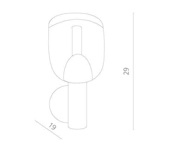 Уличный светильник Arte Lamp A8163AL-1SS