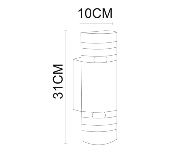 Уличный светильник Arte Lamp A8162AL-2BK