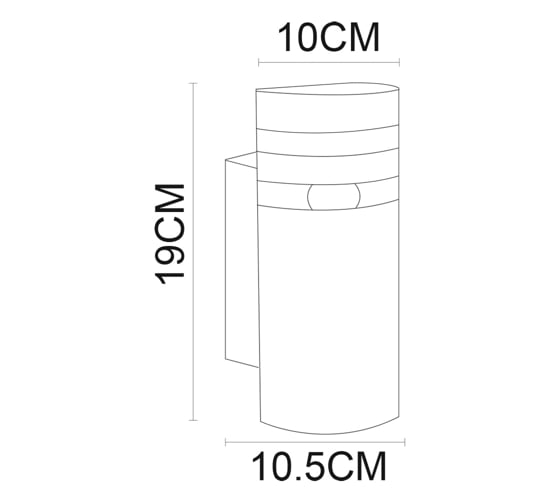 Уличный светильник Arte Lamp A8162AL-1BK