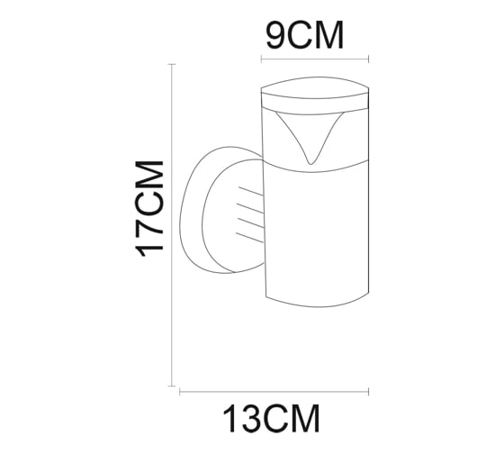 Уличный светильник Arte Lamp A8161AL-1SS