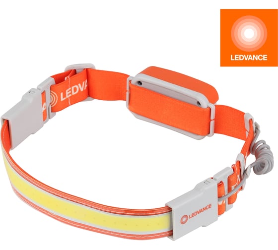 Светодиодный фонарь LEDVANCE гибкий налобный, аккумуляторный 100x1 EUE LEDV 4099854175886 1