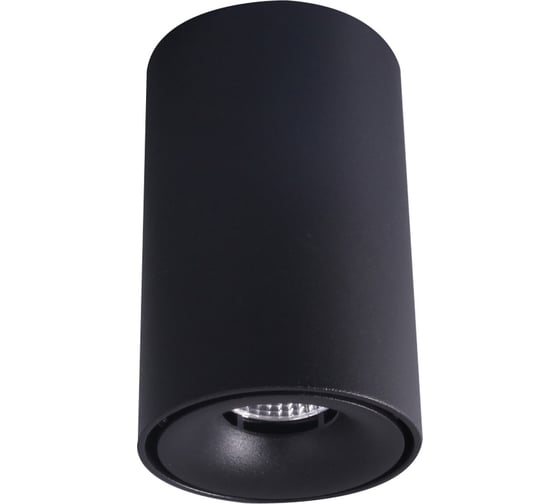 Светильник накладной Elvan T0155-8W-3000K черный NLS-T0155-8W-WW-BLK 1