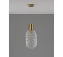 Светильник подвесной Moderli Sunset, бронзовый, прозрачный V10918-P