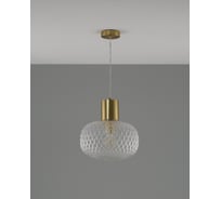 Светильник подвесной Moderli Sunset, бронзовый, прозрачный V10922-P