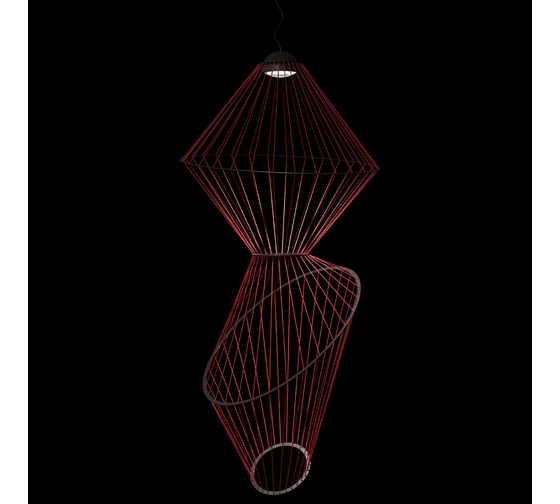 Подвесной светильник LOFT IT Beam 10292/B Red