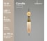 Светильник подвесной светодиодный Moderli Candle, бронзовый, прозрачный V10916-PL 2